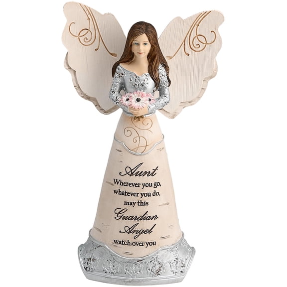 Pavilion Gift Company - Aunt Guardian Angel Figurine 6 Inch