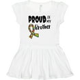 thumbnail image 3 of Inktastic Proud of My Brother Autism Awareness Puzzle Piece Ribbon Girls Baby Dress, 3 of 5