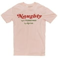 thumbnail image 2 of Plus Size Naughty Phrase Cotton Short Sleeve Graphic Shirt - Pale Pink 2XL, 2 of 4