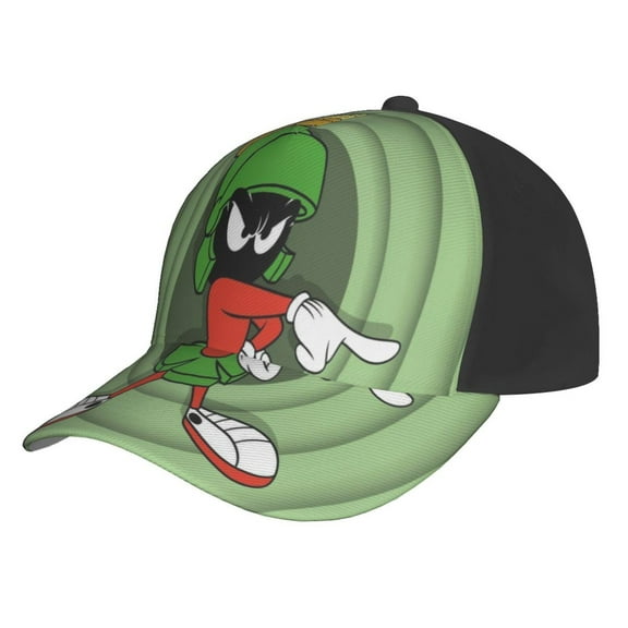 Marvin the Martian Anime Baseball Cap Hats Adjustable Snapback Caps Cool Dad Hat for Men Women Teens Best Gift
