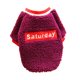 thumbnail image 4 of de suéter cálido para perros Chaqueta suave y cómoda para perros Ropa Púrpura-m Sunnimix Abrigos de invierno abrigos, 4 of 8