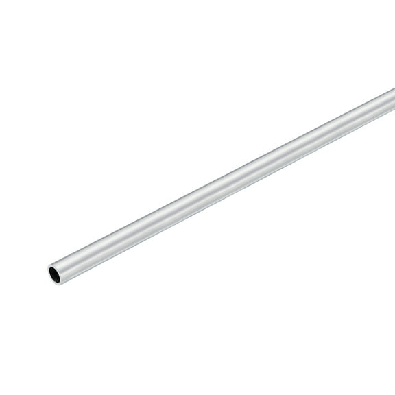 Uxcell 5mm OD 4mm Inner Dia 400mm Length 6063 Aluminum Tube for Industry DIY Project