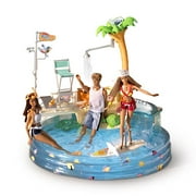 Barbie Cali Girl Beach Pool Playset