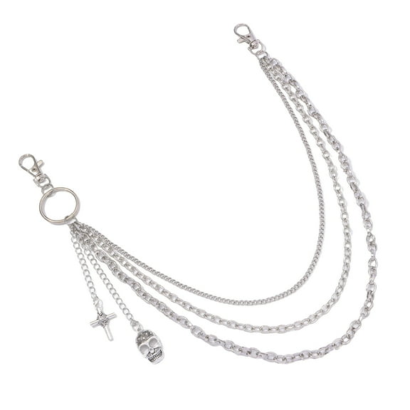lanema Metallic Punk Pants Chain Women Decorative Chain Pants Chain Wallet Chain