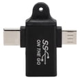 thumbnail image 3 of 2 In 1 OTG Adapter, Easy To Carry High Reliability Convenient To Use 2 In 1 OTG Converter  For Office For Family, 3 of 8