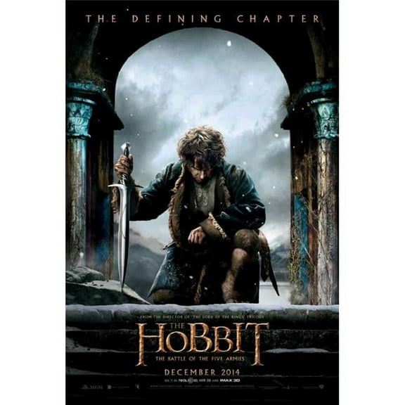 The Hobbit The Battle of the Five Armies Movie Poster (11 x 17)