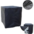 thumbnail image 2 of IBC Tank Cover, IBC, Thermal Insulation, Rain Cover, IBC Protection, Frost Protection, Protection for IBC Tank, Container, Rainwater Tank (Black), 2 of 4