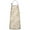 Beige Sun Cloud, variant on Beige Gothic Skull Pumpkin Rose Pattern Apron-Garden Aprons for Women with Pockets-Cotton Linen Waterproof Kitchen Cooking Gardening Aprons Adjustable for Kitchen,Cooking,BBQ and Salon 33x27 Inch