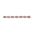 thumbnail image 2 of 1/2 Carat Twisted Diamond Bangle Bracelet in 14K Rose Gold, 2 of 3