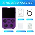 thumbnail image 3 of Consola de videojuegos portátil XU10 de 3000 mAh para niños (púrpura 128G), 3 of 6