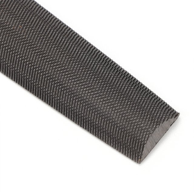 Rasp File with Special Tooth Design, Ergonomic Handle for Sharpening, Shaping Steel Iron