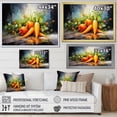 thumbnail image 4 of Designart "Oasis Of Carrots II" Vegetables Wall Art Prints, 4 of 7