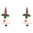thumbnail image 3 of Matsuzay Campana de Navidad colgante decorativo árbol de Navidad colgante reutilizable fondo interior Prop Garden Park decoración de Año Type2 NO2, 3 of 6
