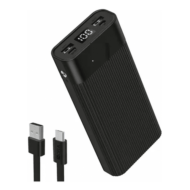 Power Bank Malubero Batería Portátil 20000mah Negra