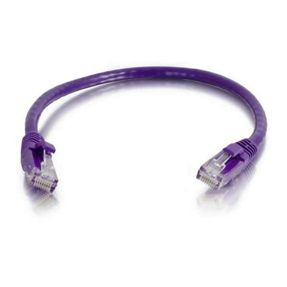 C2G 5ft Cat6 Snagless Unshielded (UTP) Ethernet Network Patch Cable - Purple