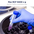 thumbnail image 5 of Centrifuge Tubes Conical-Bottom Flat, PP, 15 mL, Sterile, Cap Color: Blue (Pack of 100) by Sponix BioRx, 5 of 11