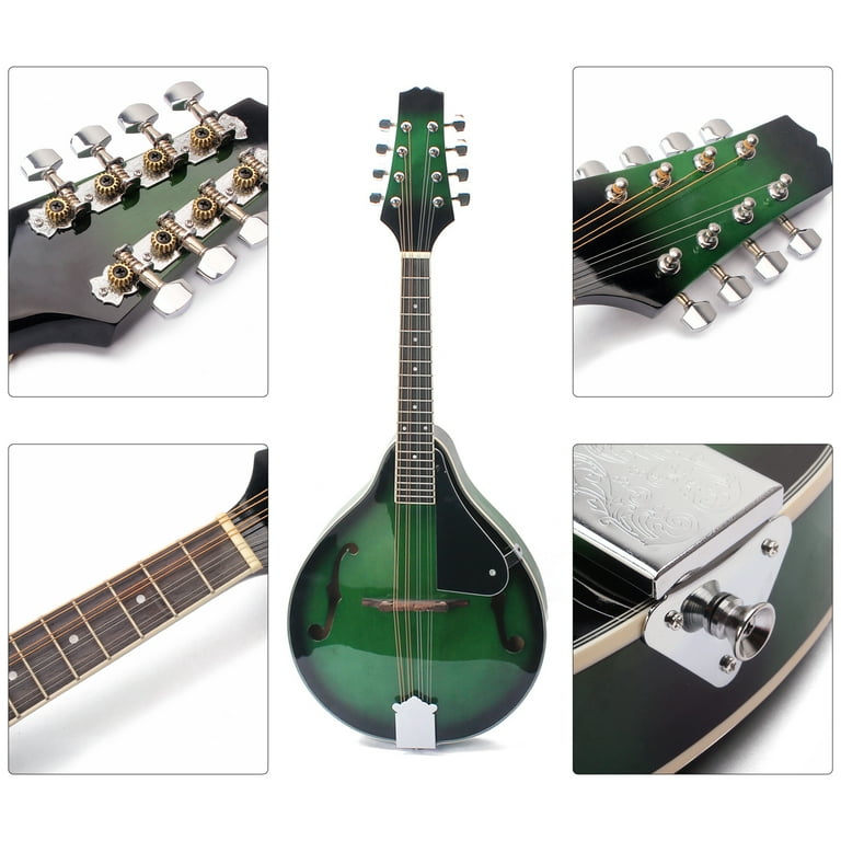 Mandolin for Beginners, A Style 8 String Basswood Body