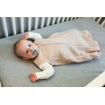 thumbnail image 2 of Lulujo Soft 100% Cotton Muslin Baby Sleep Sack, Sand, 2 of 7