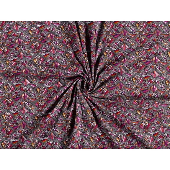 Minerva Cotton Jersey Stretch Knit Fabric Fuchsia - per yard