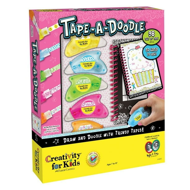 Creativity for Kids-1835007 Kit d'Artisanat Tape-A-Doodle