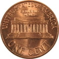 thumbnail image 2 of 1960 Large Date Lincoln Memorial Cent BU Uncirculated Penny 1c Coin, 2 of 4