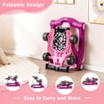 thumbnail image 5 of Costway 4-in-1 Baby Walker Foldable Activity Walker with Adjustable Height & Speed Purple, 5 of 8