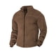 thumbnail image 5 of Ceisia Men's Slim Fit Stand-Collar Double-Sided Fleece Jacket Gift, 5 of 7