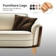 thumbnail image 4 of 4 patas de repuesto de madera maciza para muebles, para sofá, armario, cama y silla, fáciles de instalar, patas modernas de 8 cm, 4 of 7