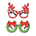 thumbnail image 4 of Dserhfy Christmas Party Santa Claus Snowman Glasses Adult Kids Gift Xmas Decor Eyewear, 4 of 8