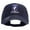 Navy, variant on 173rdth Airborne Brigade Combat Team Veteran Embroidered Washed Solid Pigment Dyed Cotton Twill Brass Buckle Cap - Black OSFM