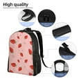 thumbnail image 5 of Fuzoiu Cute Strawberry C Print Laptop Backpack,Work Business Backpacks, Large Capacity Nurse Bag College Bookbag for School, Waterproof Casual Daypack for Travel, 5 of 8