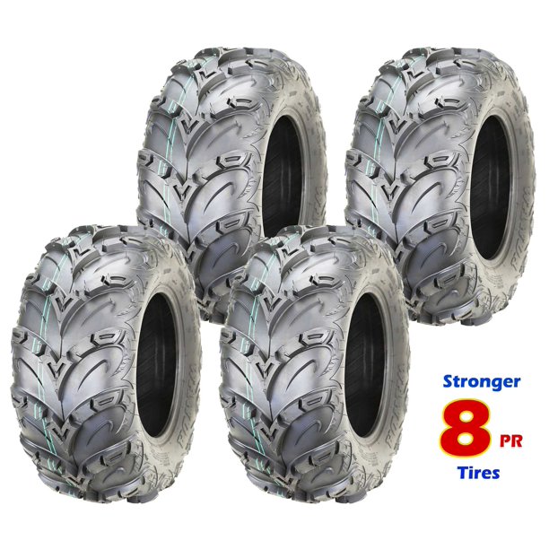 Set 4 Premium WANDA 8PR ATV UTV Tires 25x812 25x8x12