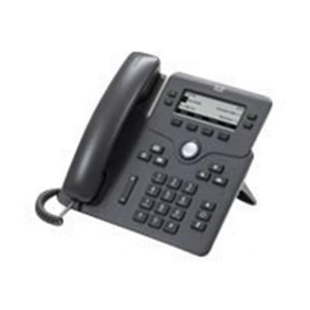 UPC: 0889728255615 | Cisco IP Phone 6871 – VoIP phone – IEEE 802.11n (Wi-Fi) – SIP  SRTP – 4 lines – charcoal
