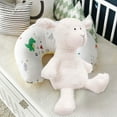 thumbnail image 3 of Muñeco de peluche divertido para fiestas, personajes de juegos, almohada de juguete para bebé, súper suave blanco, 3 of 7