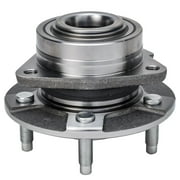 Detroit Axle - Front Wheel Bearing Hub for 2002-2007 Saturn Vue, 2005 Chevy Equinox, 2006 Pontiac Torrent Wheel Hub and Bearing Assembly Replacement - [w/o ABS]