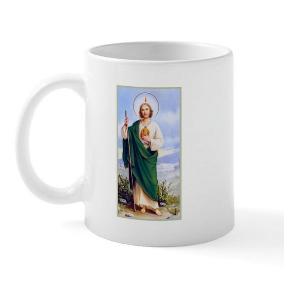 CafePress - Saint Jude Mug - 11 oz Ceramic Mug - Novelty Coffee Tea Cup