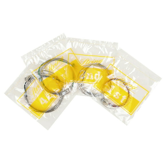 Bass BD102 4-string Double Bass String Set Steel-Nickel Winding String Rust-resistant String for Double Bass 4 Pcs