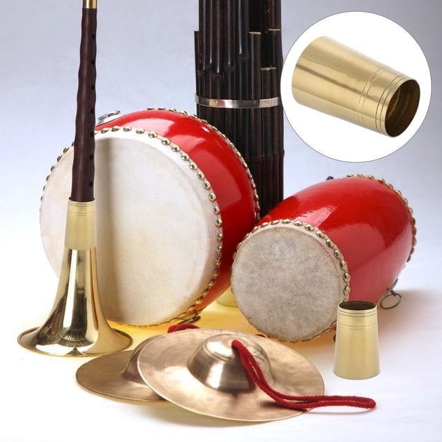 Raindrops Suona Brass Tuning Sleeve Golden Cobre Para Agujeros Con Excelente Transmisión De Sonido