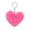 E, variant on Cute Heart Plush Keychain for Women Girls - 3.14" Soft Bag Charm Purse Accessory, Valentine's Day Gift Novelty Keyring for Her Handbags & Backpacks
