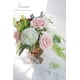 thumbnail image 3 of Floroom Flores artificiales, 25 piezas de rosas falsas de espuma de aspecto real con tallos para ramos de boda, centros de mesa de despedida de soltera, decoraciones de fiesta Floroom NA, 3 of 7