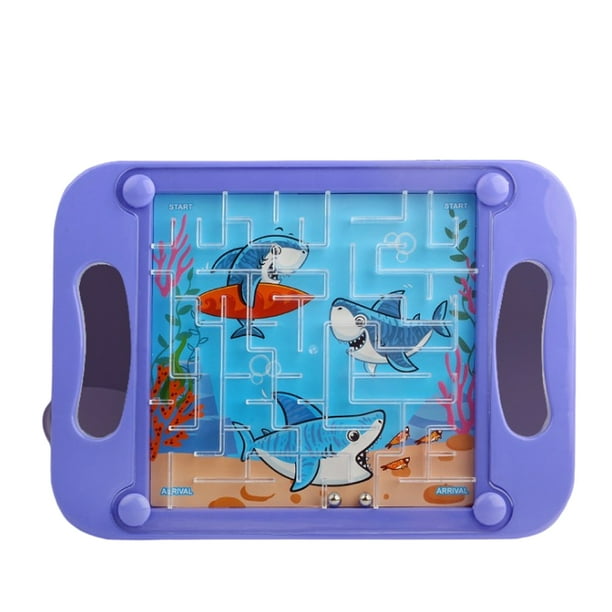 Los Niños Aprenden Balance Ball Palm Maze Game Toy Niños Puzzle Focus Training Intelligence Development Kids Gift Vogacara FN007121-02