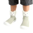 thumbnail image 3 of Dpytoraw Winter Baby Booties Long Tube Thickened Cute Cartoon Bear Pattern Non Slip Sole Infant Toddler Walking Shoes Soft Socks Soft Sole Infant Shoes Size 6.5, 3 of 4