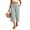 Light Gray, variant on Yifymode Women's Capri Pants Summer Beach Casual Drawstring Wide Leg Lounge Palazzo Pant,Red S