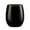 Black / Gold Rim, variant on VeZee Disposable Elegant Decorline Stemless Plastic Wine Goblet 12oz Black / Gold Rim : Best Tumblers for Elegant Parties & All Occasions: 6CT