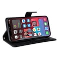 thumbnail image 2 of JTCASES Compatible with iPhone 12 Pro Max 6.7 inch Case Wallet Flip Folio Case [Kickstand] with RFID Blocking Card Holders [Shockproof] and Wrist Strap Phone Cover for Men Women Girls, Black, 2 of 12