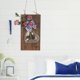 thumbnail image 5 of Maceta de cristal colgante para flores, terrario florero, contenedor, decoración para el hogar y el jardín, 2 uds., 5 of 8