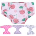 thumbnail image 1 of piezas de ropa interior lavable para muñecas de bebé, pañales decorativos para muñecas, ropa interior reutilizable para muñecas de bebé, 1 of 2