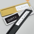 thumbnail image 4 of Dishwasher Magnet Clean Dirty Sign Slider Acrylic Indicator Non-Scratch Magnetic Reversible Board for Kitchen Home Organization 7x2in, 4 of 8