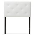 thumbnail image 2 of Baxton Studio Tête de Lit Benoit, Lit Simple, Blanc, 2 of 4