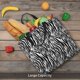 thumbnail image 5 of Fotbe Zebra Bolsa Tote con Estampado para Mujer, Bolsos con Cremallera, Bolsa de Hombro Casual de Gran Capacidad con Bolsillos Internos, 5 of 7